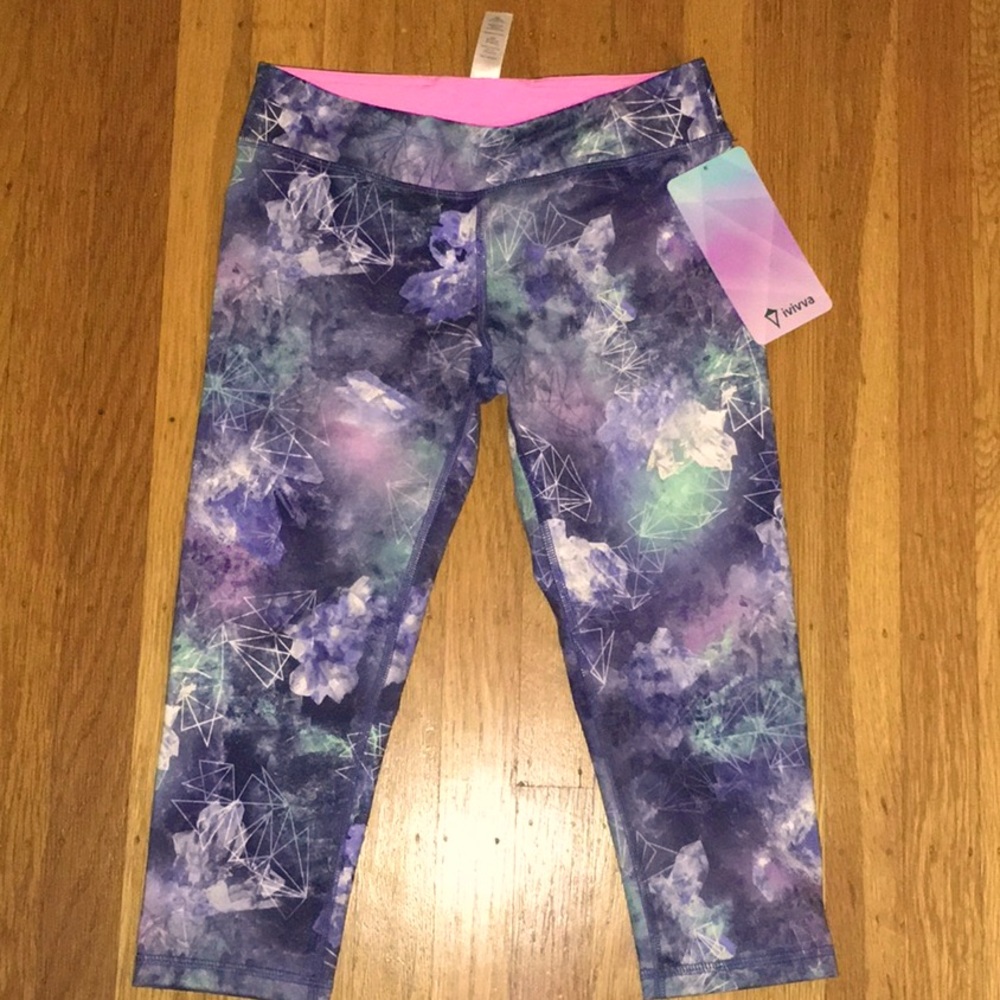 IVIVVA by Lululemon Kid’s 14 (Women’s 2) Cropped Legging NEW With Tags NWT